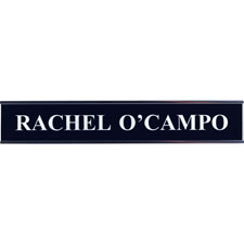 Xstamper Aluminum Frame Silver Wall Sign