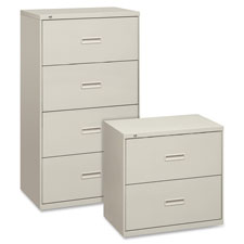 HON 400 Series 30" Lt. Gray Locking Lateral File