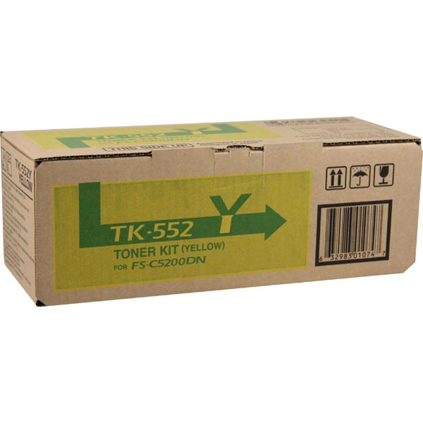 Kyocera Mita 1T02HMAUS0 (TK-552Y) Yellow OEM Toner Cartridge