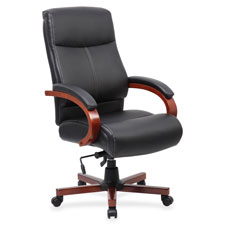 Lorell Leather High Back Executive Chair