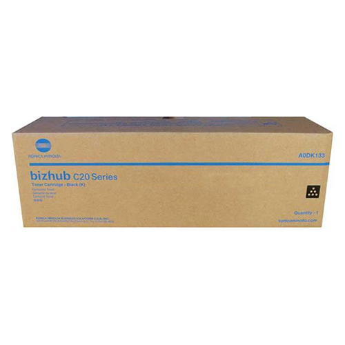 Konica Minolta A0DK133 Black OEM Toner Cartridge