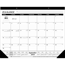 At-A-Glance 22" Academic 16-Month Desk Pad