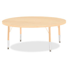 Jonti-Craft Toddler Ht. Prism Maple Round Table