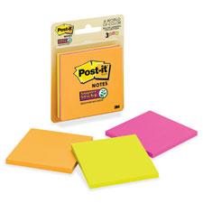 3M Post-it 3x3 Super Sticky Jewel Pop Coll. Notes