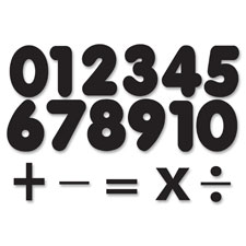 Ashley Prod. Number/Math Function Magnet Set