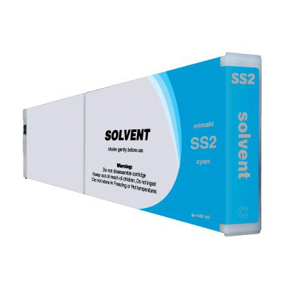 Premium Quality Cyan Solvent Ink compatible with Mimaki SS2 CY-440