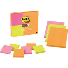 3M Post-It Rio de Janeiro Super Sticky Notes Combo