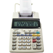 Sharp EL-1750V 12-digit Printing Calculator