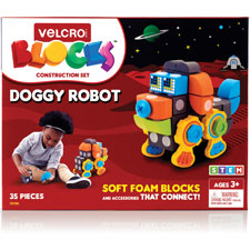 VELCRO Brand Soft Blocks Doggy Robot Set