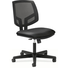 HON Volt Black Leather Synchro Tilt Task Chair