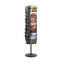 Safco Onyx Rotating Mesh Magazine Rack