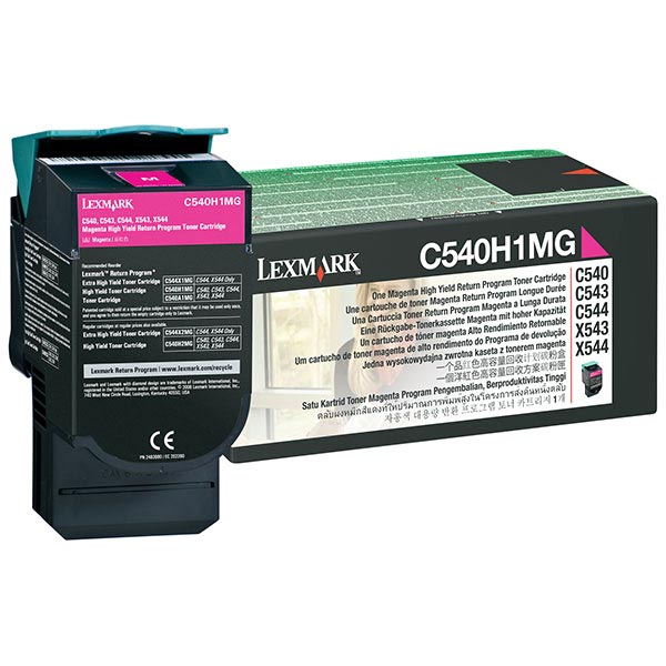 Lexmark C540H1MG Magenata OEM Toner