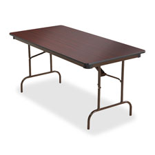 Iceberg Premium Mahogany Laminate Folding Tables