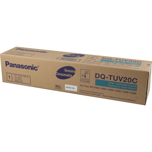 Panasonic DQ-TUV20C Cyan OEM Toner Cartridge