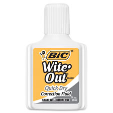 Bic Wite-Out Quick Dry Correction Fluid