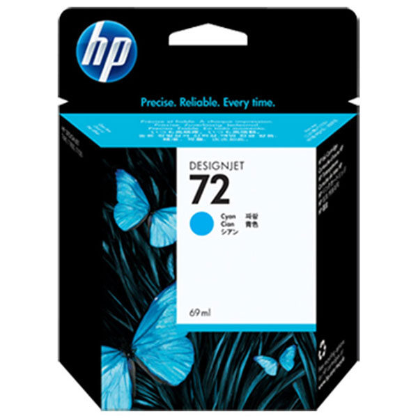 HP C9398A (HP 72) Cyan OEM Inkjet Cartridge