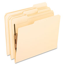 Pendaflex 1/3-cut Manila Fastener Folders