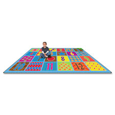 Flagship Carpets Counting Fun 20-seat Rug