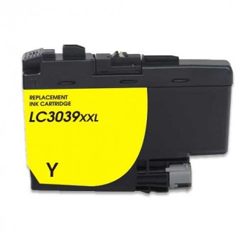 Premium Quality Yellow Ultra High Yield Inkjet Cartridge compatible with Brother LC-3039Y