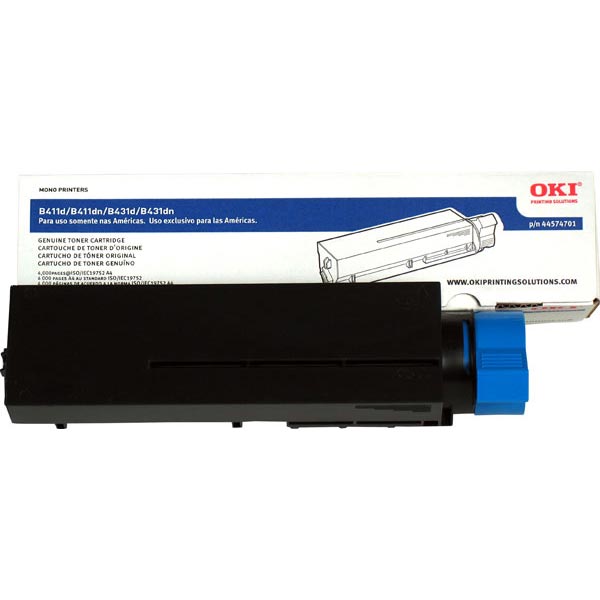 Okidata 44574701 Black OEM Toner Cartridge