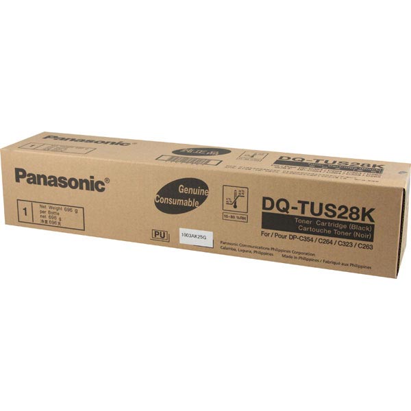 Panasonic DQ-TUS28K Black OEM Toner Cartridge