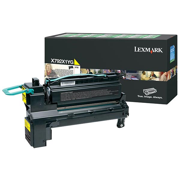 Lexmark X792X1YG Yellow OEM Toner