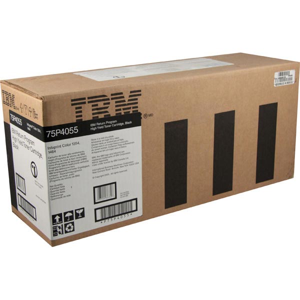 IBM 75P4055 Black OEM High Yield Toner Cartridge