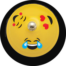 Ashley Prod. Emoji Design 3" Base Hand Bell