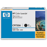 HP C9720AD Black OEM Toner Cartridge (2 pk)