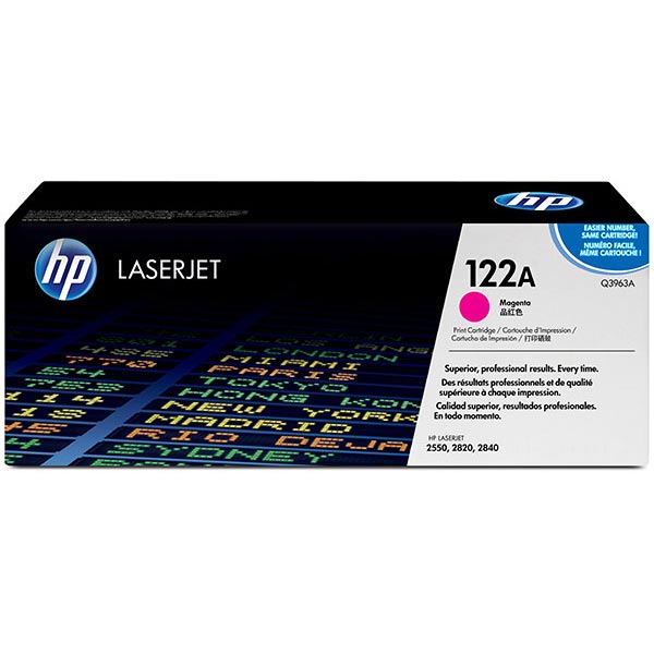 HP Q3963A (HP 122A) Magenta OEM Toner Cartridge