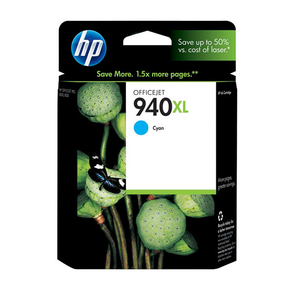 HP C4907AN (HP 940XL) Cyan OEM Inkjet Cartridge