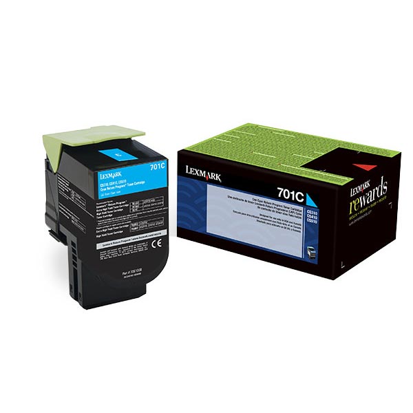 Lexmark 70C10C0 Cyan OEM Toner