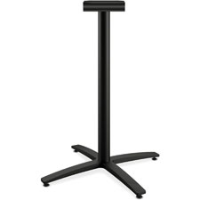 HON Between Table Standing Height Black X-base