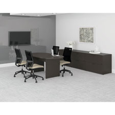 Lorell Prominence Racetrack Conference Table