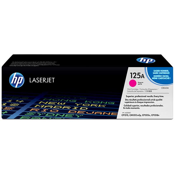 HP CB543A (HP 125A) Magenta OEM Toner Cartridge