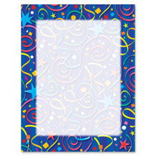 Geographics Star Confetti Design Laser/IJ Paper