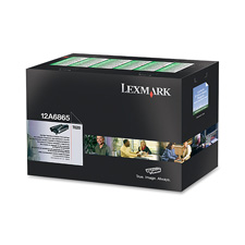 Lexmark 12A6865 Black OEM Toner Cartridge