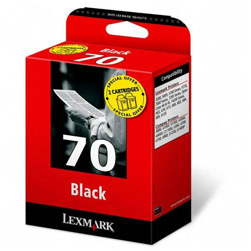 Lexmark 12A1970 (Lexmark #70) Black OEM Inkjet Cartridge