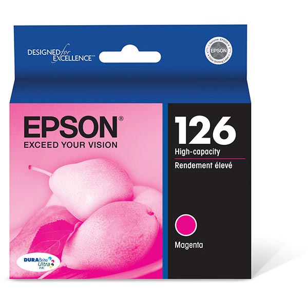 Epson T126320 (Epson 126) Magenta OEM Inkjet Cartridge