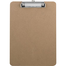 Bus. Source Flat Clip Hardboard Clipboard