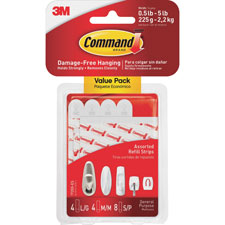 3M Command Adhesive Assortment Strips