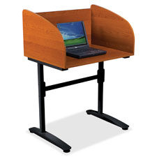 Balt Lumina Series Cherry Finish Carrel