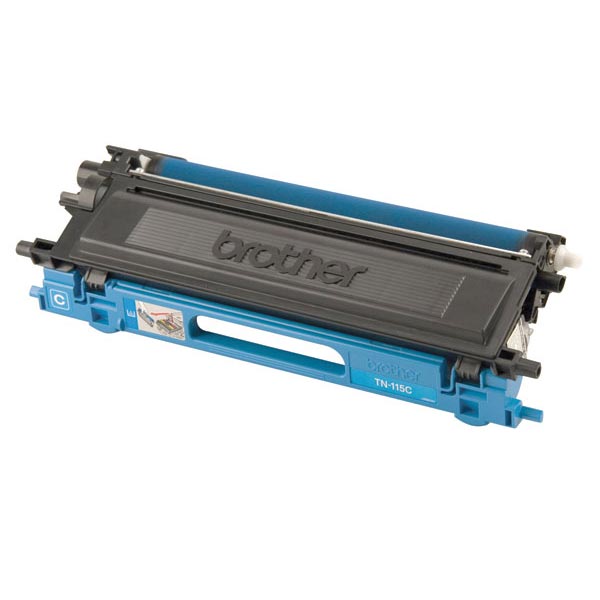 Brother TN-115C Cyan OEM Toner Cartridge