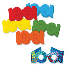 Chenille Kraft 100th Day Paper Fun Glasses