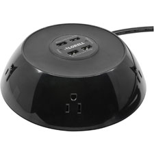 Lorell 5-outlet USB Power Pod