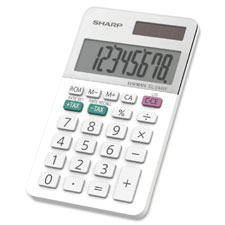 Sharp EL-244 8-Digit Pocket Calculator