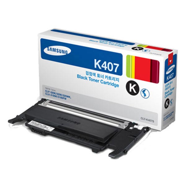 Samsung CLT-K407S Black OEM Toner Cartridge