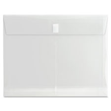 Bus. Source Hook-and-loop Side Open Poly Envelopes