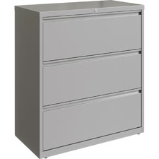 Lorell 36" Silver Lateral File