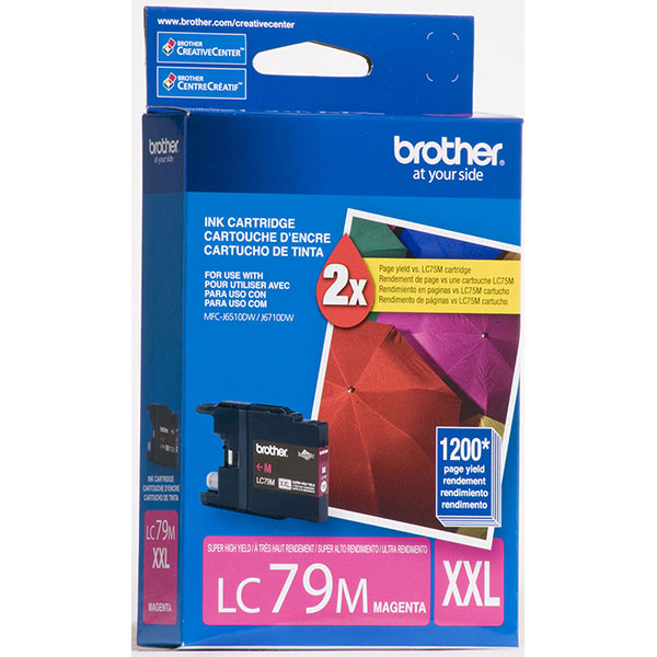 Brother LC-79M Magenta OEM Inkjet Cartridge